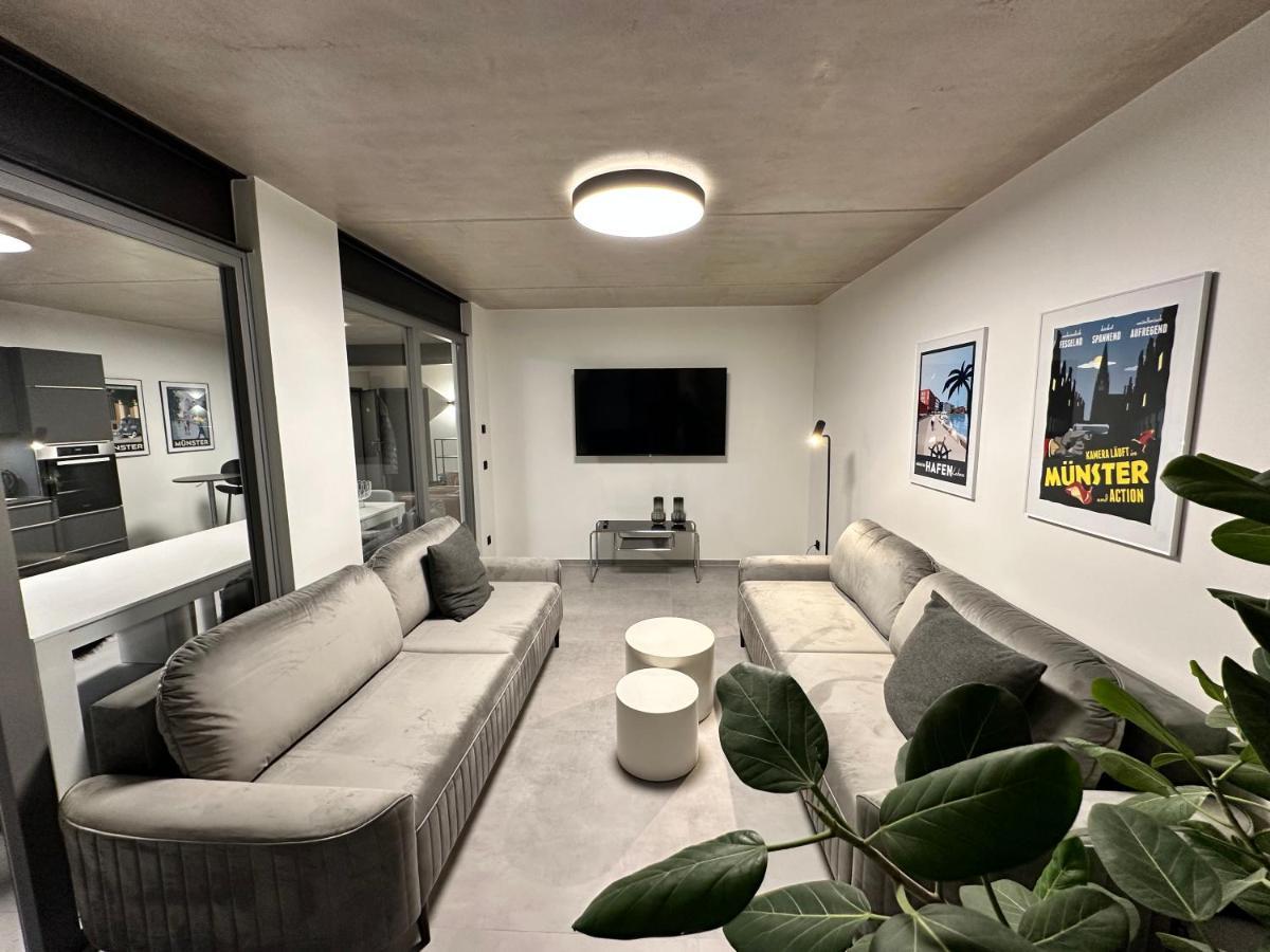 Luxurioeses Apartment Direkt Am Kanal 125 M² - Youpartments Μούνστερ Εξωτερικό φωτογραφία